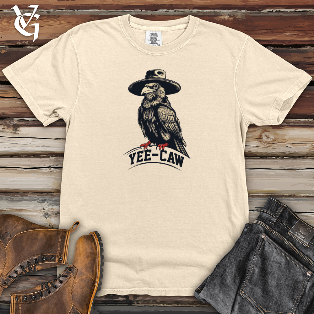 Viking Goods Retro Rancher Raven Heavy Cotton Comfort Colors Tee Ivory / L