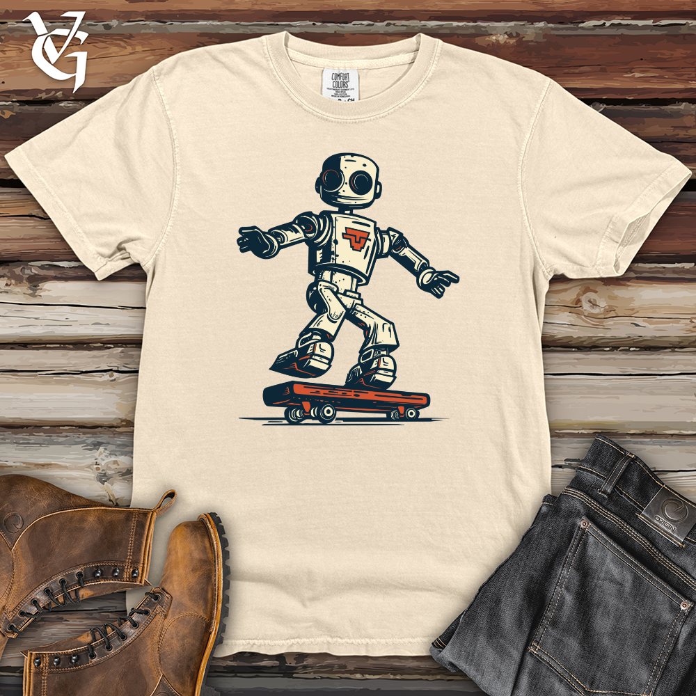 Viking Goods Skatebot Shredder Heavy Cotton Comfort Colors Tee Ivory / L