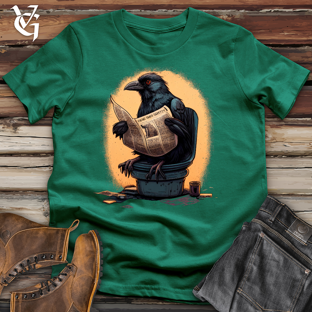 Viking Goods The Raven Rip Cotton Tee Kelly / L