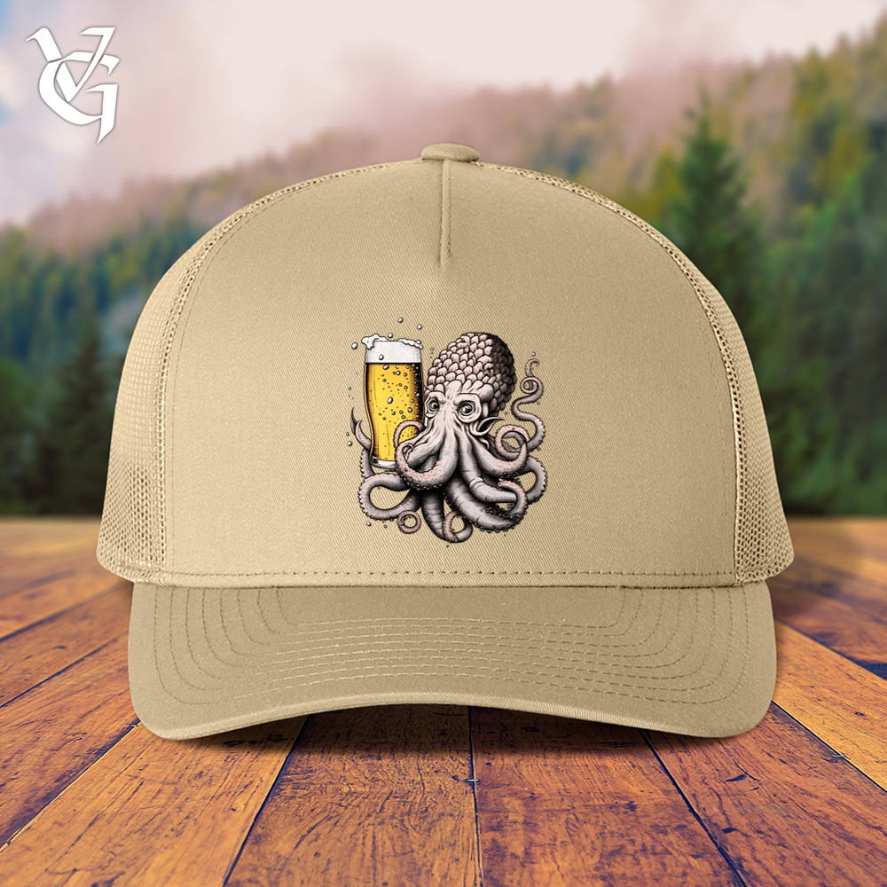 Viking Goods Hoptopus Trucker Cap Khaki