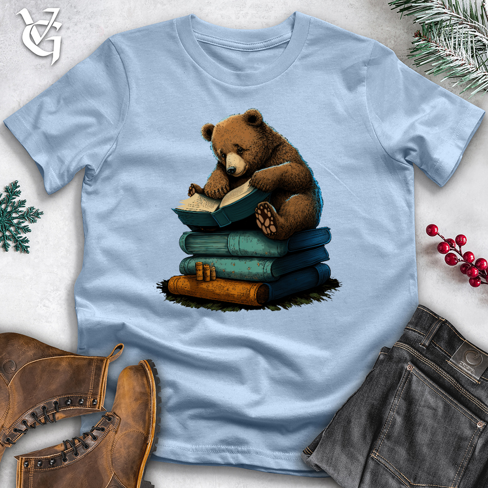 Viking Goods LiBearian Cotton Tee Light Blue / L