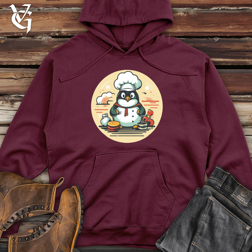 Viking Goods Kings of Cuisine Midweight Hooded Sweatshirt Maroon / L