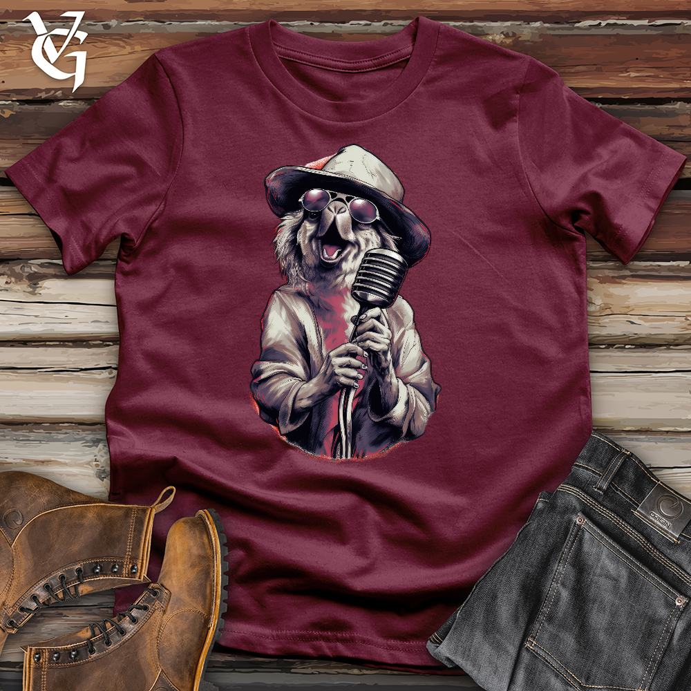 Viking Goods Opera Koala Cotton Tee Maroon / L