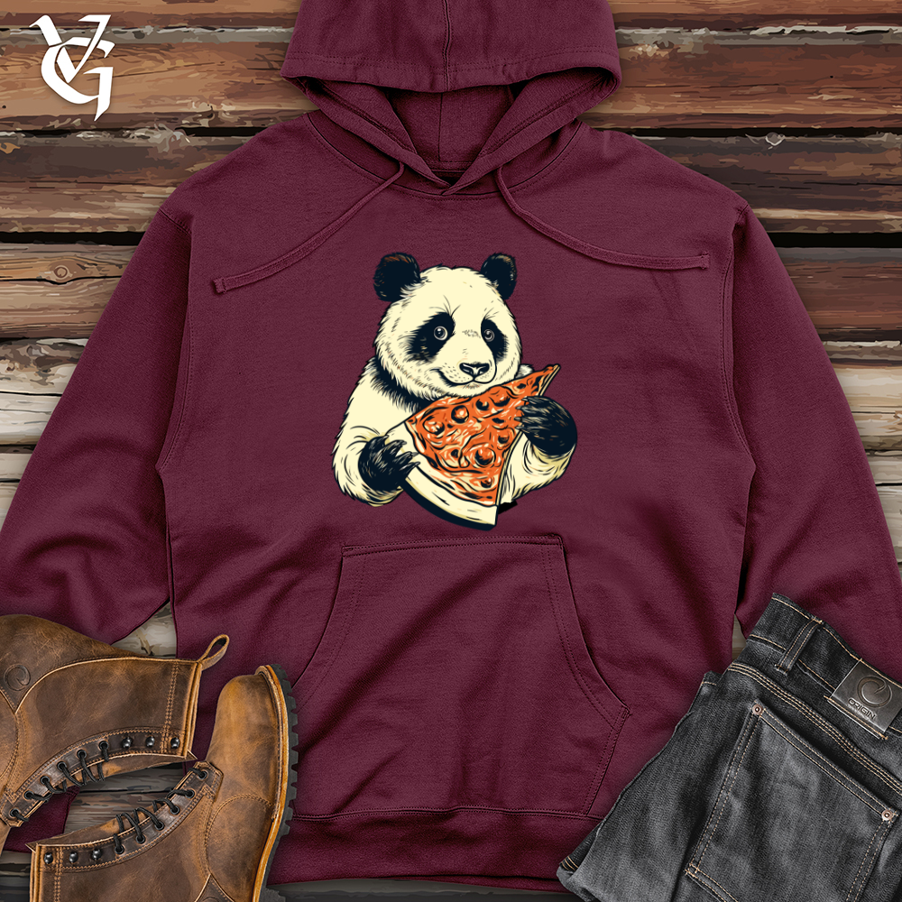 Viking Goods Panda Pizzamania Midweight Hooded Sweatshirt Maroon / L