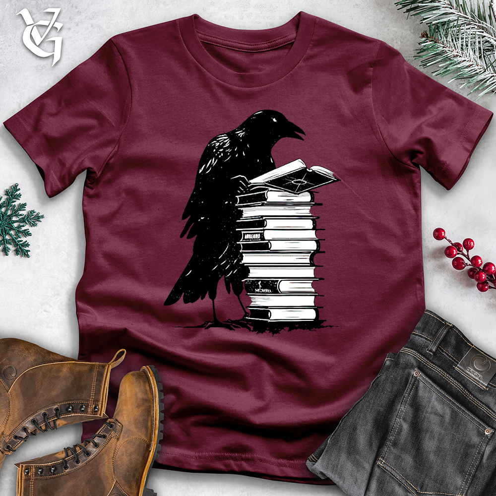 Viking Goods Raven Homework Cotton Tee Maroon / L