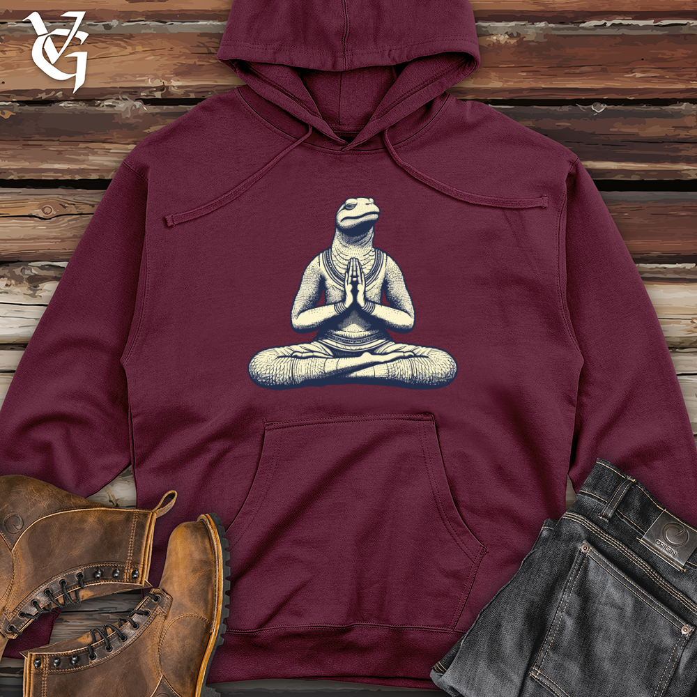 Viking Goods Salamander Zen Master Midweight Hooded Sweatshirt Maroon / L