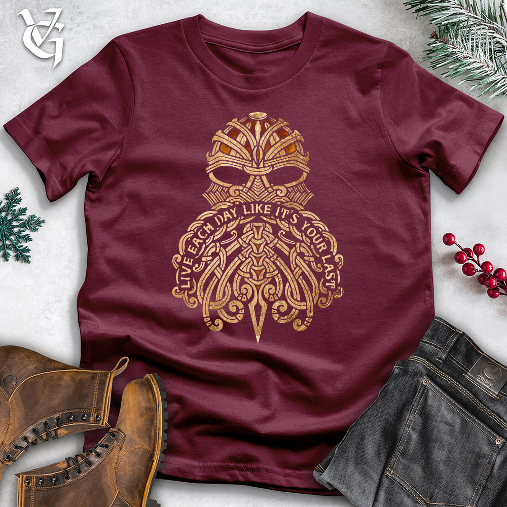 Viking Goods Viking Musk Cotton Tee Maroon / L