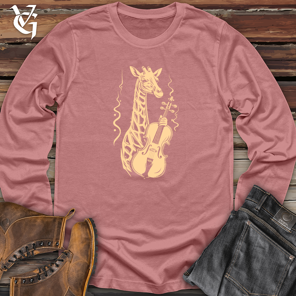 Viking Goods Melodic Giraffe Long Sleeve Mauve / L