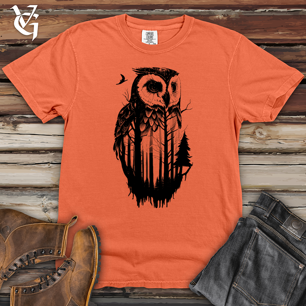 Viking Goods Owl Soul Heavy Cotton Comfort Colors Tee Melon / L