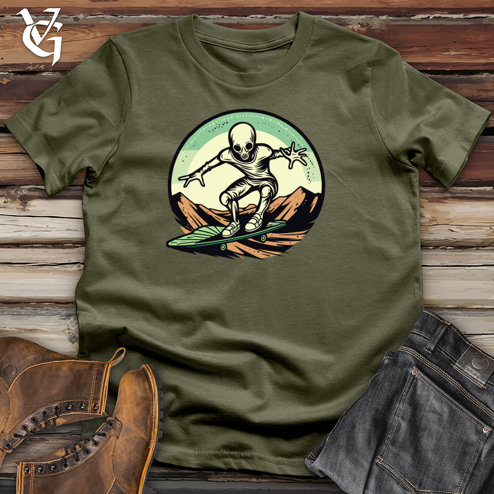 Viking Goods Cosmic Cruiser Cotton Tee Military Green / L