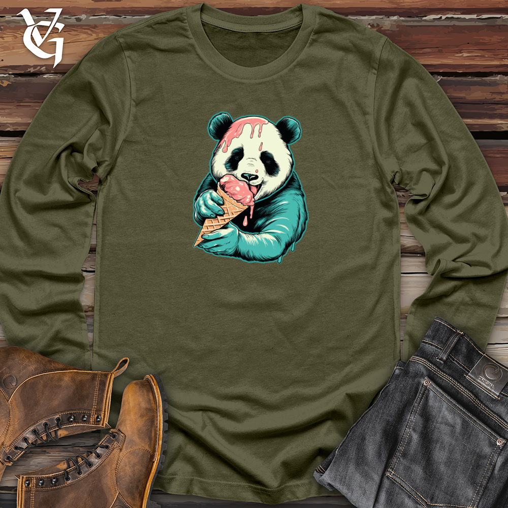 Viking Goods Frosty Panda Bliss Long Sleeve Military Green / L