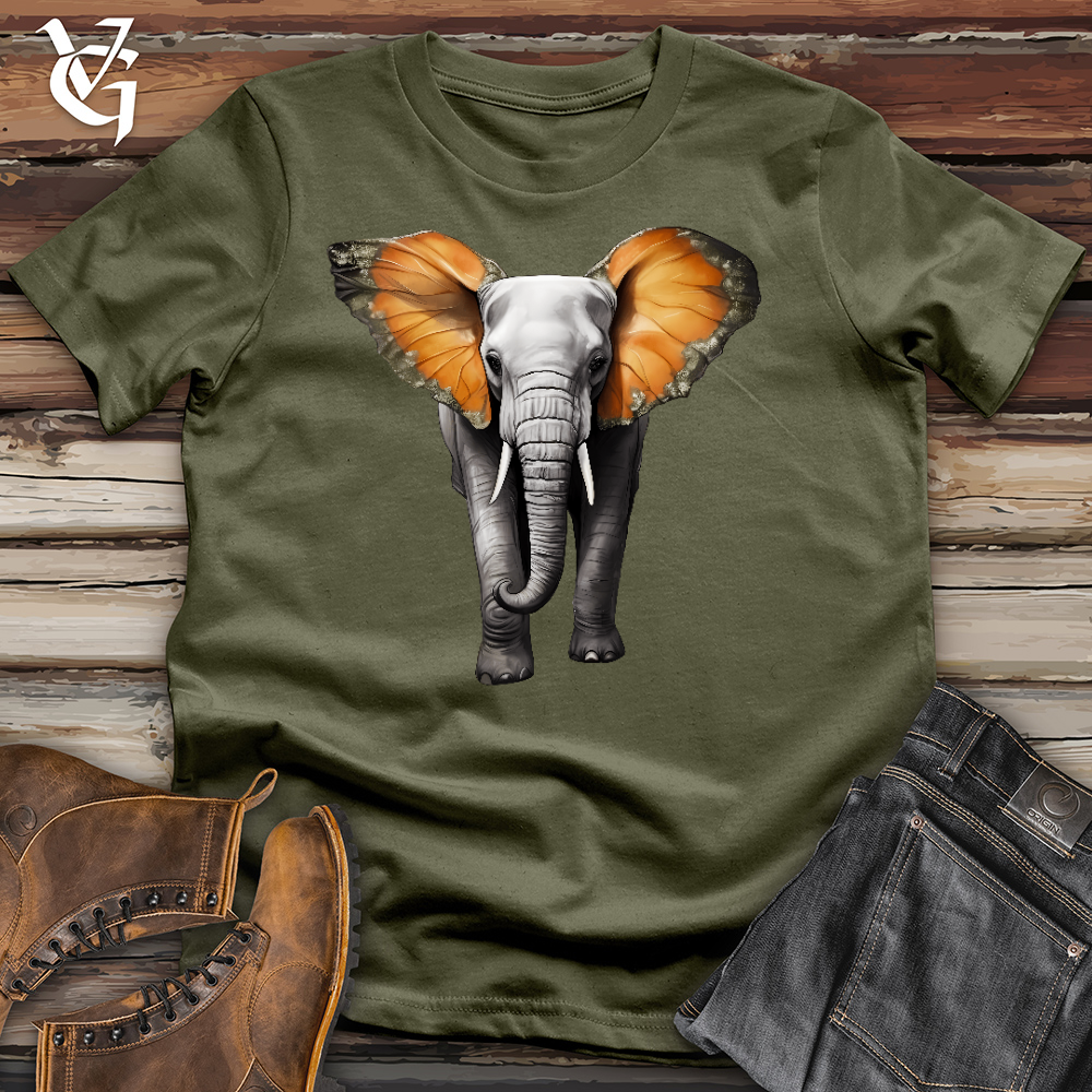 Viking Goods Gentlemen Drink Wine Cotton Tee Military Green / L