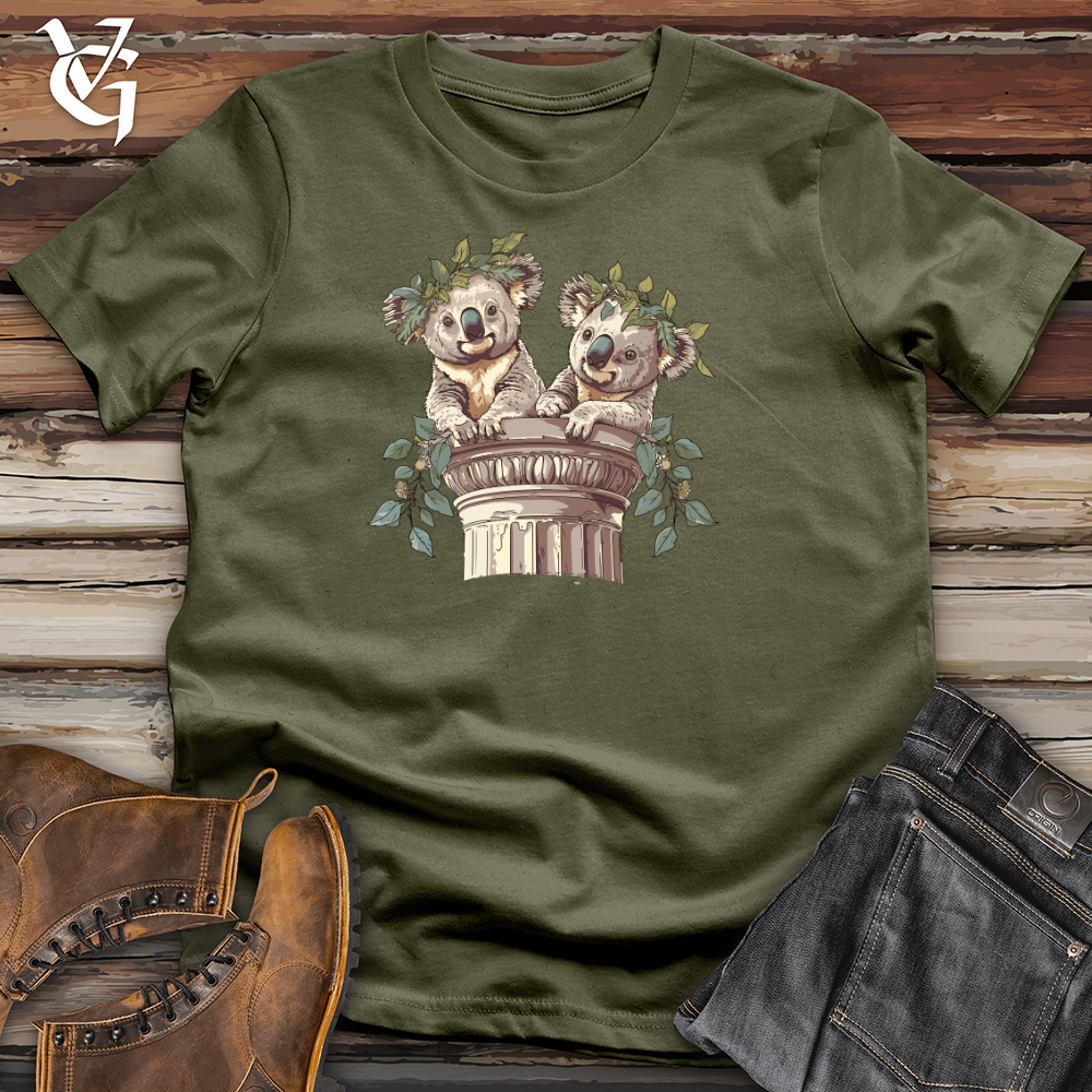 Viking Goods Koala Laurel Twins Cotton Tee Military Green / L