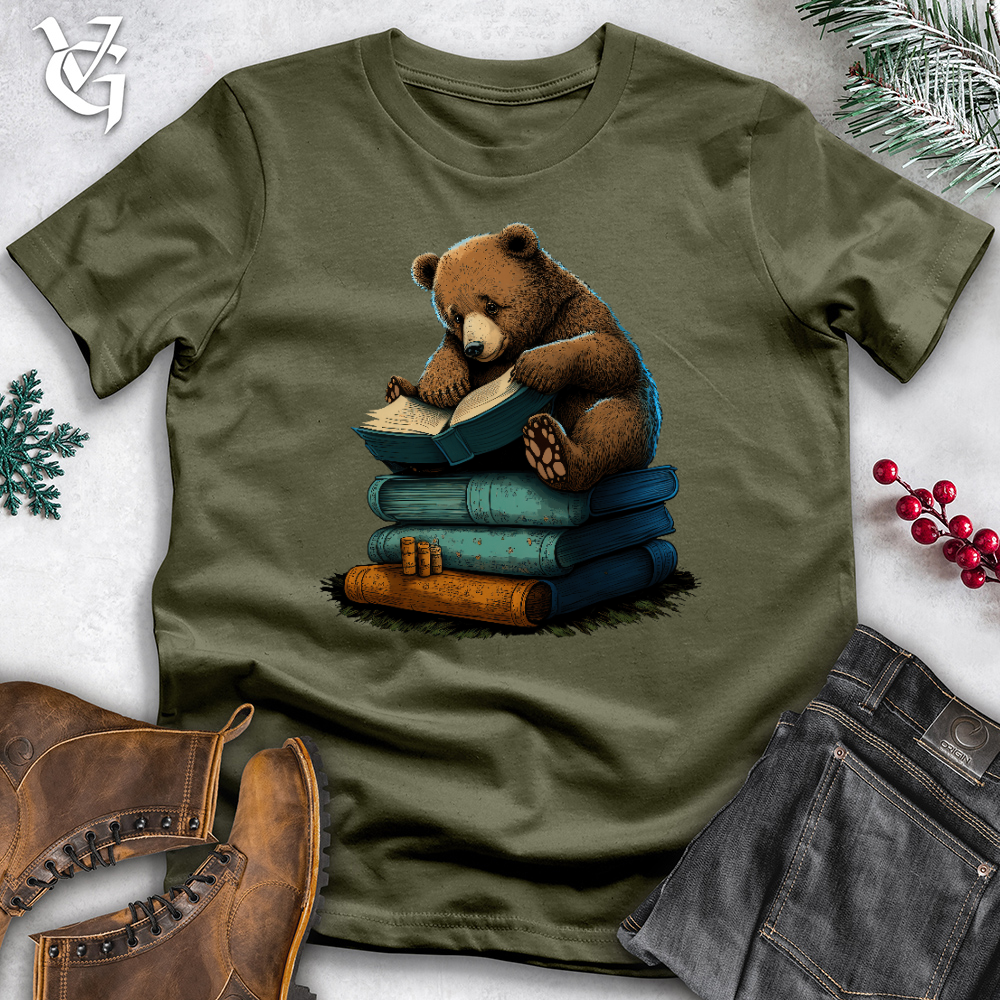 Viking Goods LiBearian Cotton Tee Military Green / L