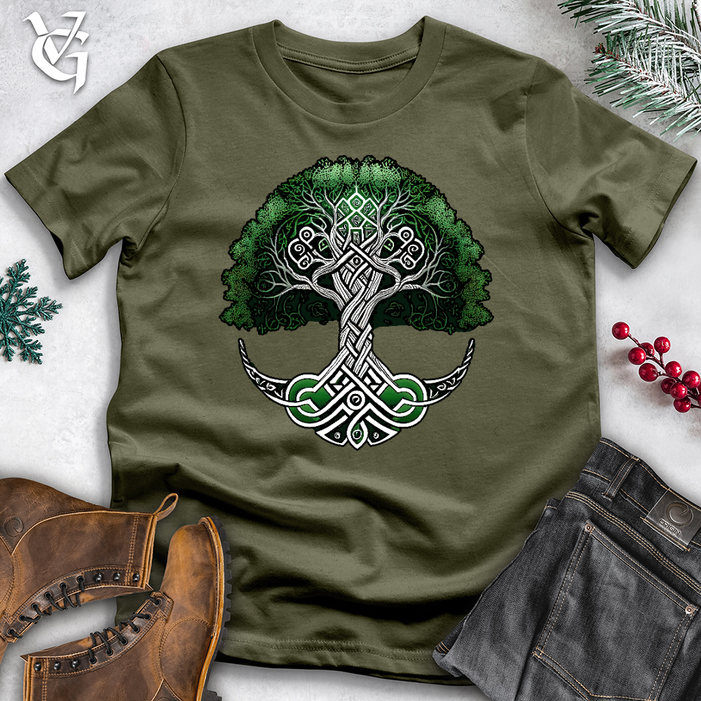 Viking Goods Life Is Greener Cotton Tee Military Green / L