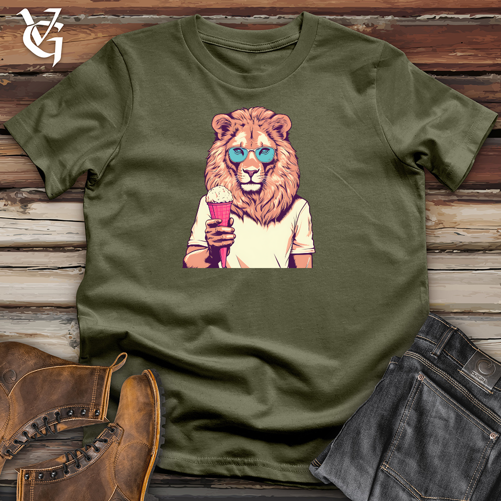 Viking Goods Lion_s Sweet Delight Cotton Tee Military Green / L