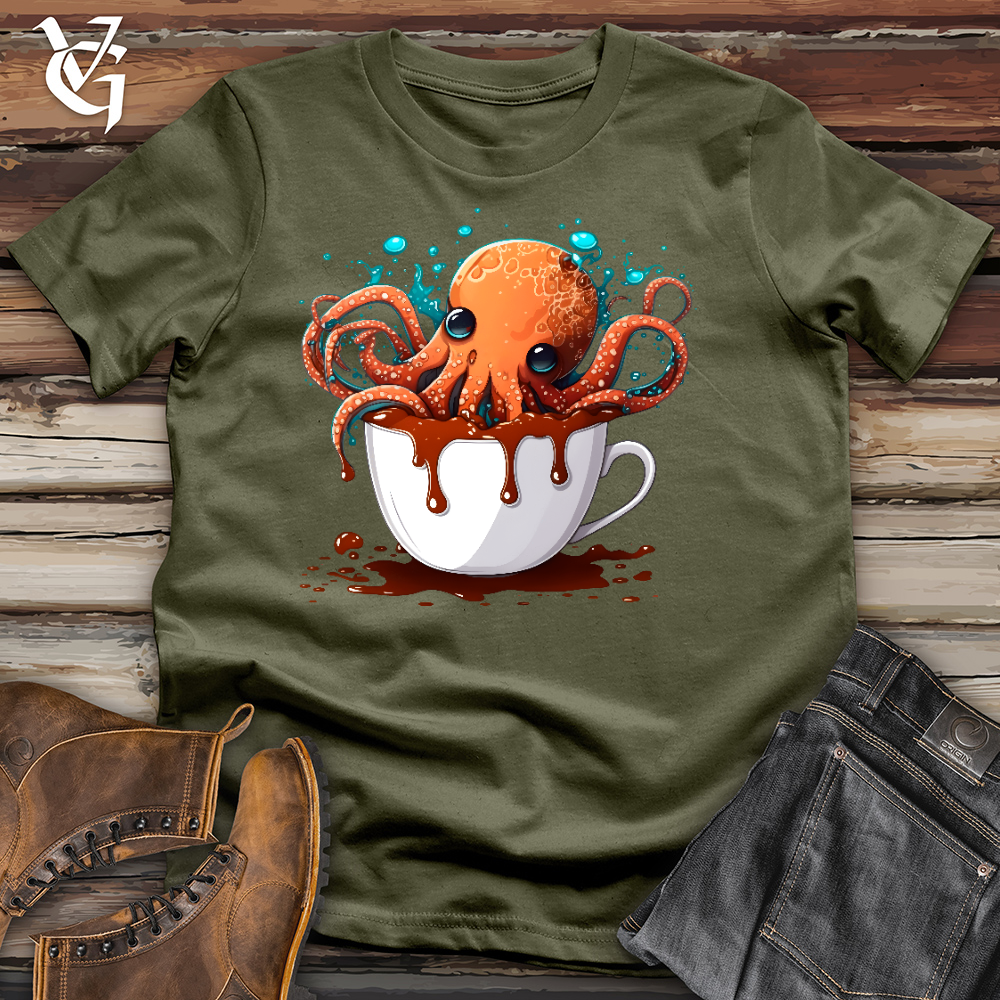 Viking Goods Octosplash Cotton Tee Military Green / L