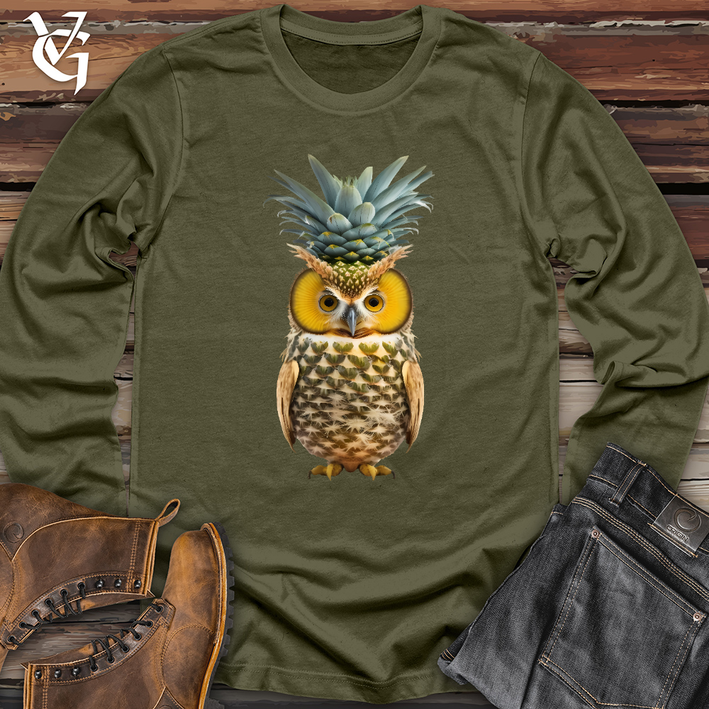 Viking Goods Pineowlpple Long Sleeve Military Green / L