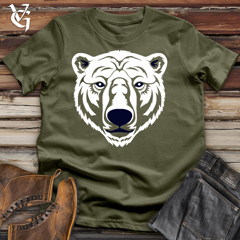 Viking Goods Polar Bear Cotton Tee Military Green / L