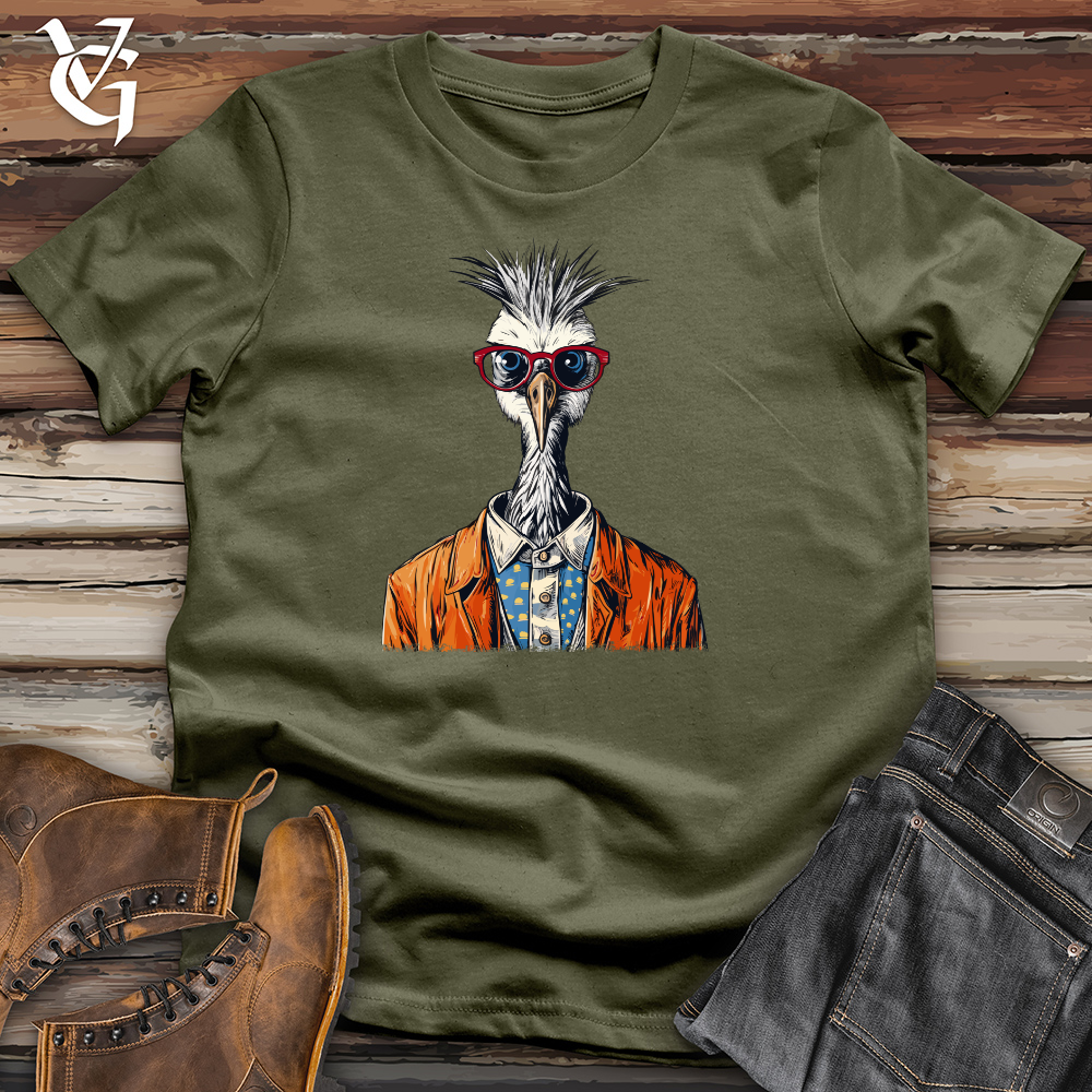 Viking Goods Professor Crane Cotton Tee Military Green / L