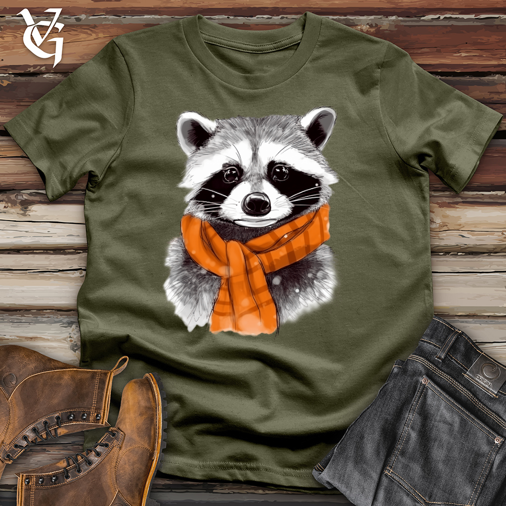 Viking Goods Raccoon Chief Cotton Tee Military Green / L
