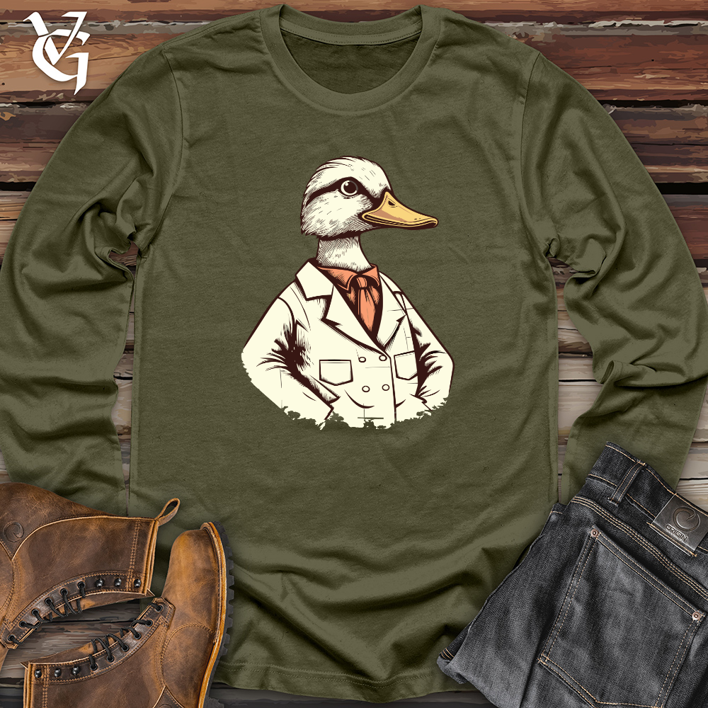 Viking Goods Retro Quack Medic Long Sleeve Military Green / L