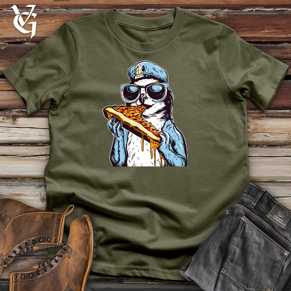 Viking Goods Sliceful Penguin Cotton Tee Military Green / L
