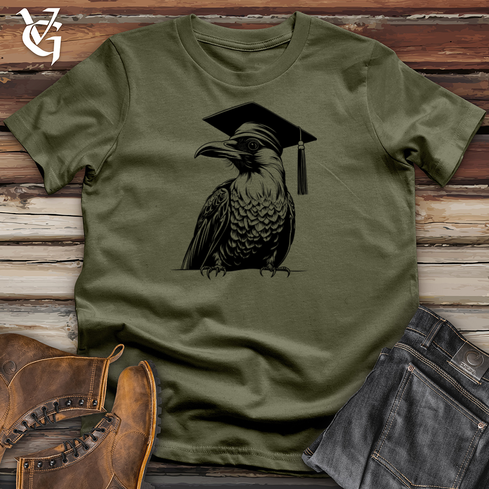 Viking Goods Wise Feather Diploma Cotton Tee Military Green / L