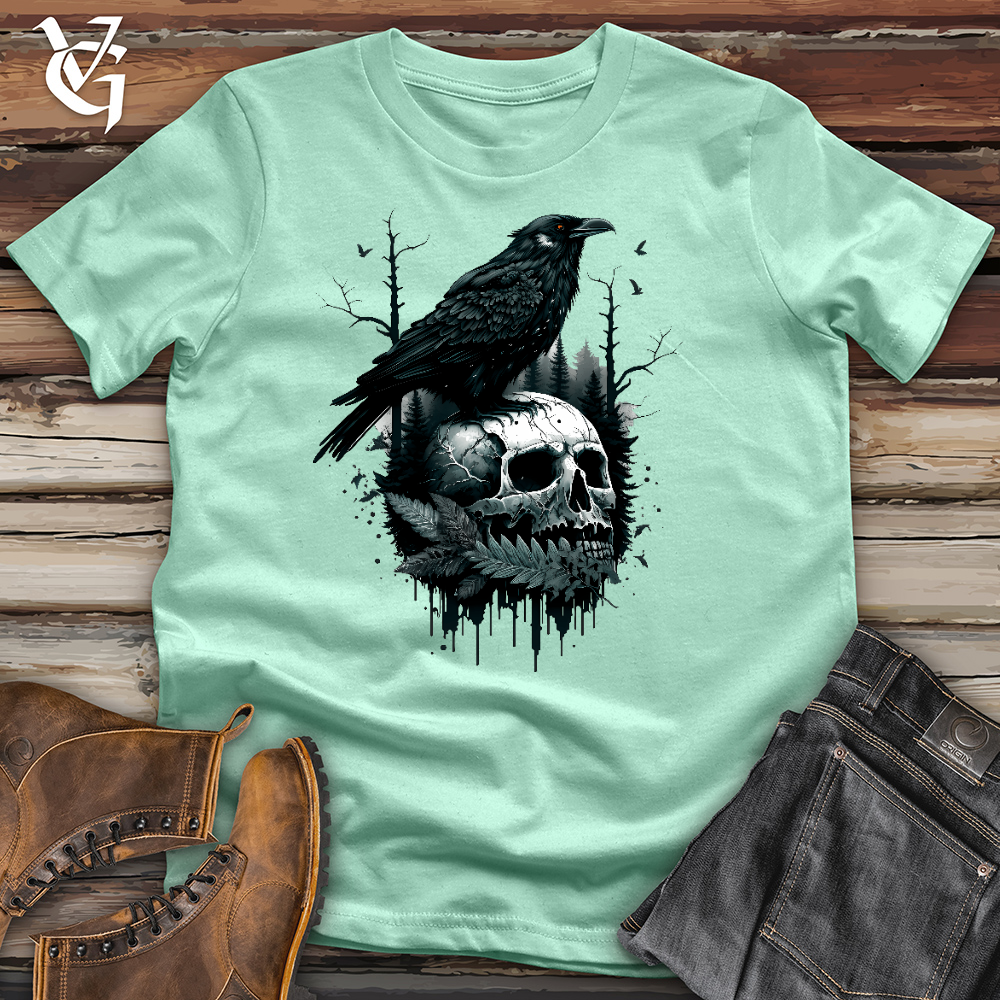 Viking Goods Raven Ringleader Cotton Tee Mint / L