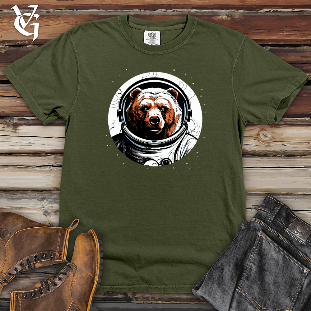 Viking Goods Cosmic Bear Expedition Heavy Cotton Comfort Colors Tee Moss / L