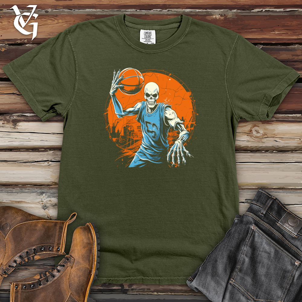 Viking Goods Cosmic Hoops Heavy Cotton Comfort Colors Tee Moss / L