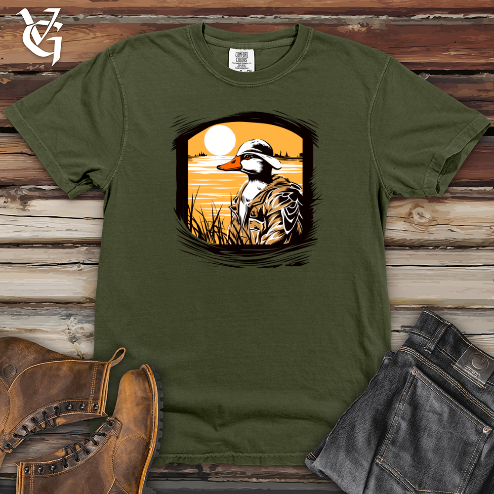 Viking Goods Duck Blind Observer Heavy Cotton Comfort Colors Tee Moss / L