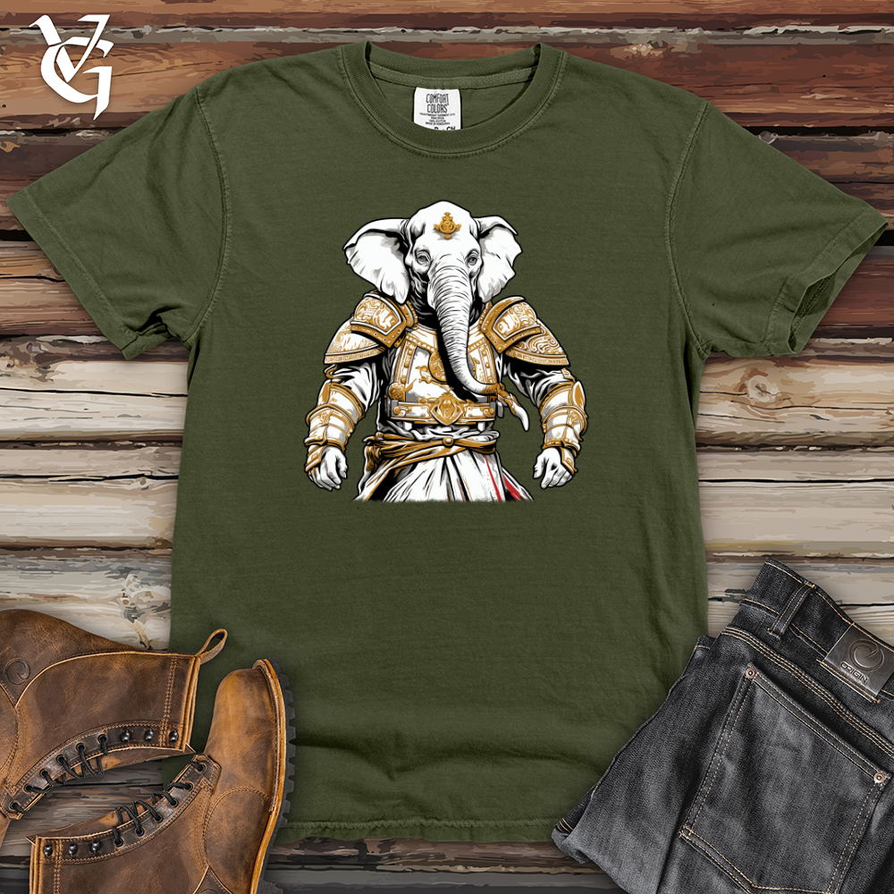 Viking Goods Elephant Regal Majesty Heavy Cotton Comfort Colors Tee Moss / L