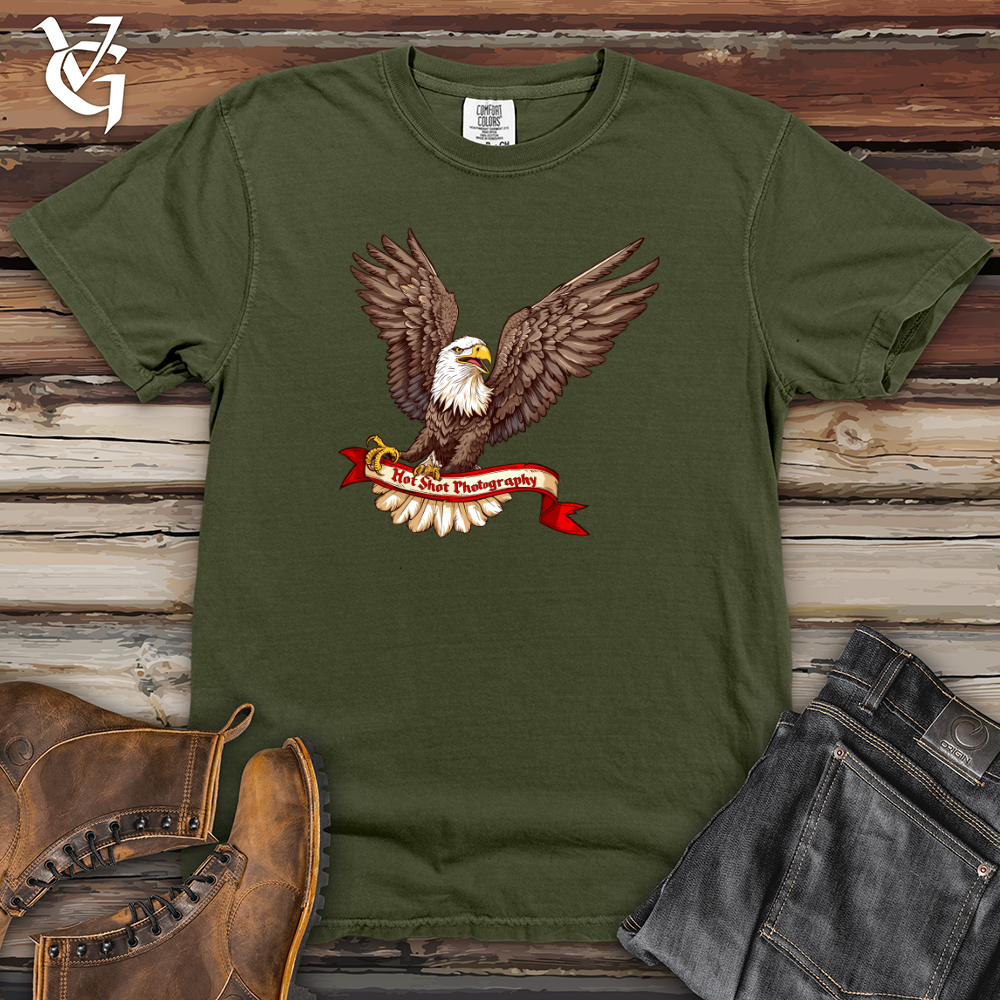 Viking Goods Hot Shot Photography Heavy Cotton Comfort Colors Tee Moss / L