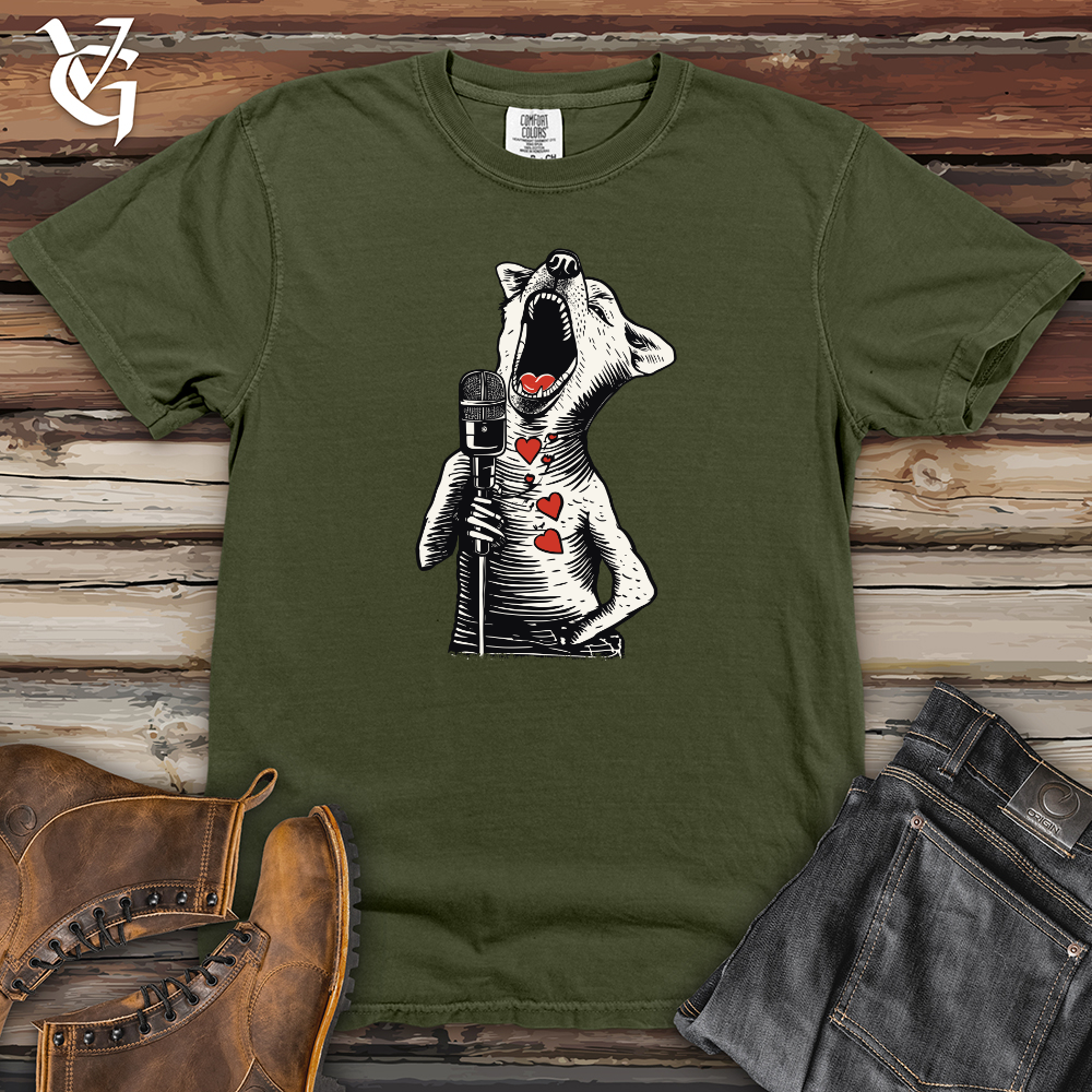 Viking Goods Hyena Serenade Heavy Cotton Comfort Colors Tee Moss / L