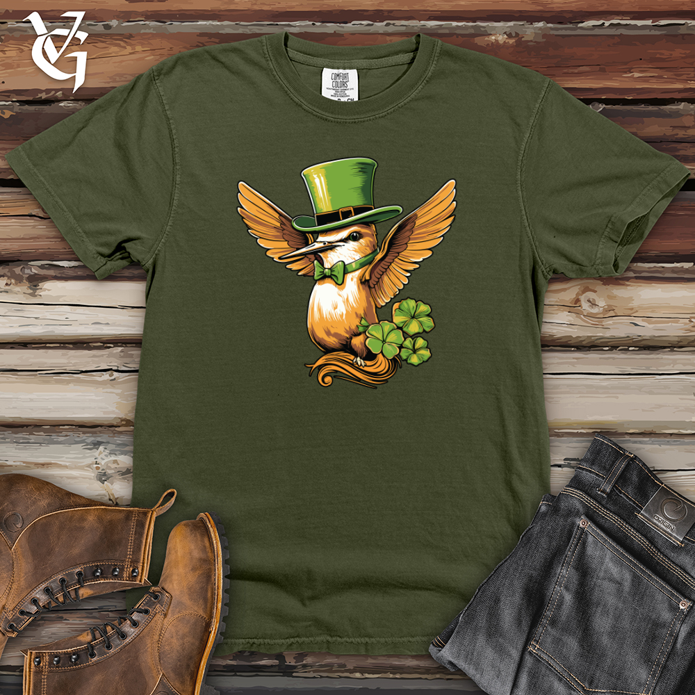 Viking Goods Kingfisher Luck Charm Heavy Cotton Comfort Colors Tee Moss / L