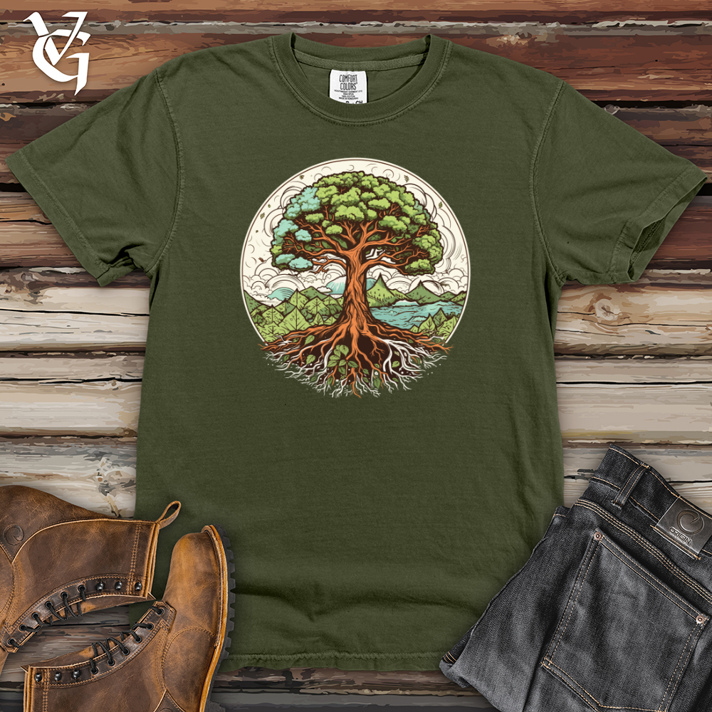 Viking Goods Nature's Embrace Heavy Cotton Comfort Colors Tee Moss / L