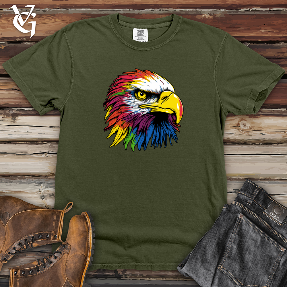Viking Goods Radiant Soaring Eagle Heavy Cotton Comfort Colors Tee Moss / L
