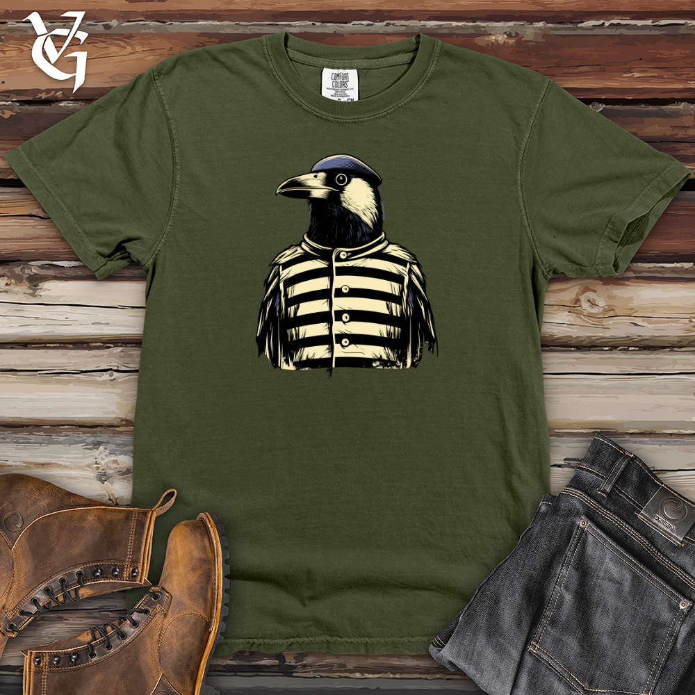 Viking Goods Retro Referee Raven Heavy Cotton Comfort Colors Tee Moss / L