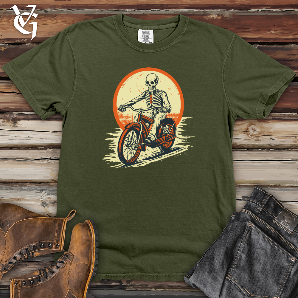 Viking Goods Retro Trike Surprise Heavy Cotton Comfort Colors Tee Moss / L