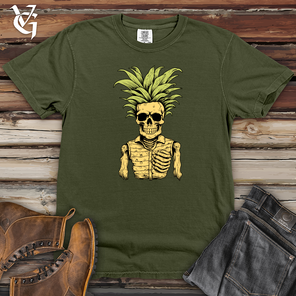 Viking Goods Surreal Pineapple Shenanigans Heavy Cotton Comfort Colors Tee Moss / L