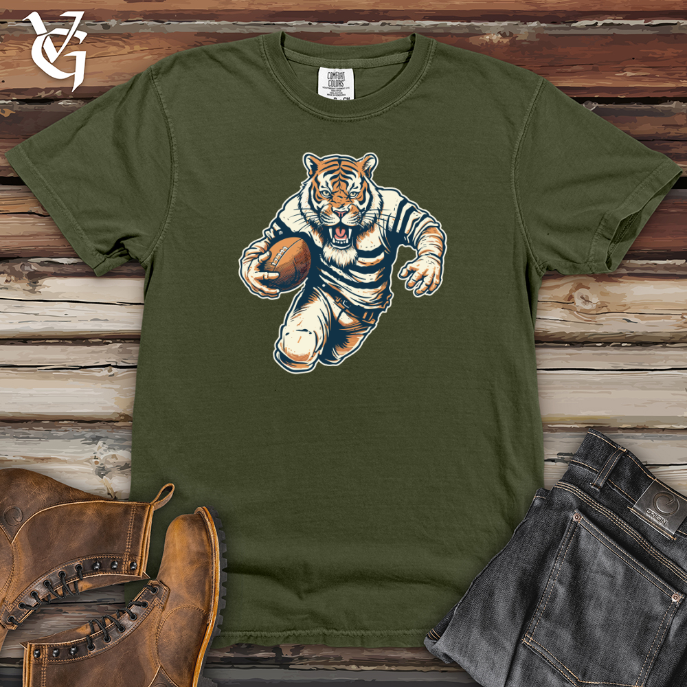 Viking Goods Tigriffic Touchdown Heavy Cotton Comfort Colors Tee Moss / L