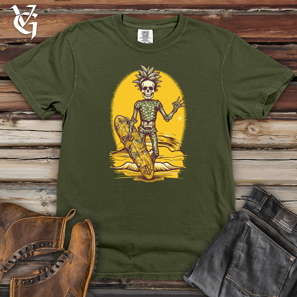 Viking Goods Tropical Bone Surfer Heavy Cotton Comfort Colors Tee Moss / L