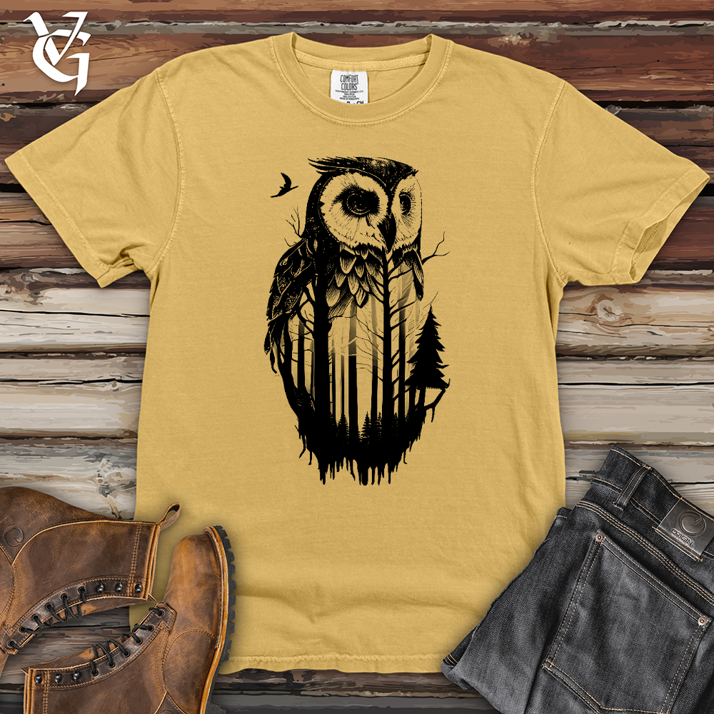Viking Goods Owl Soul Heavy Cotton Comfort Colors Tee Mustard / L