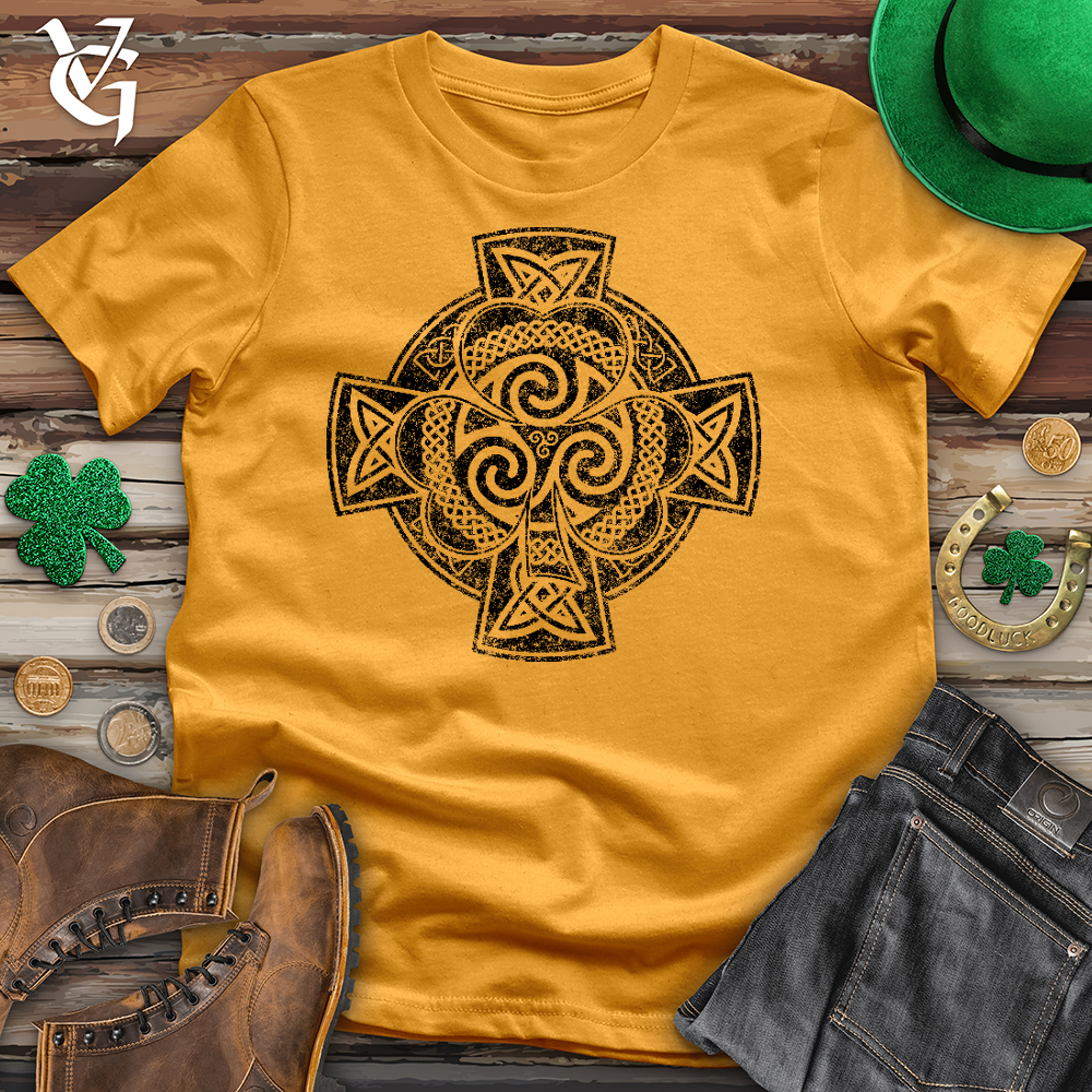 Viking Goods Shamrock Of Old Cotton Tee Mustard / L