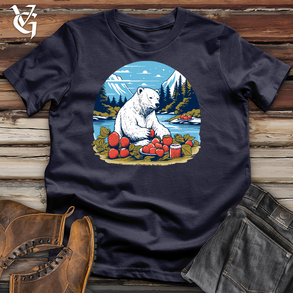 Viking Goods A Bear Enjoy the Nature Cotton Tee Navy / L