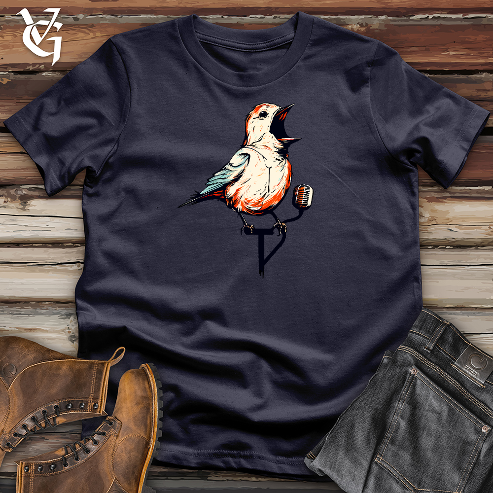 Viking Goods A Singing Bird Cotton Tee Navy / L