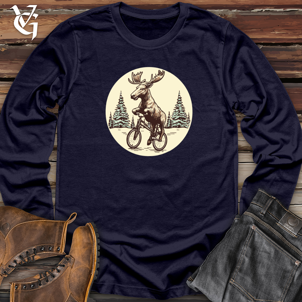 Viking Goods Balancing Bullwinkle Long Sleeve Navy / L