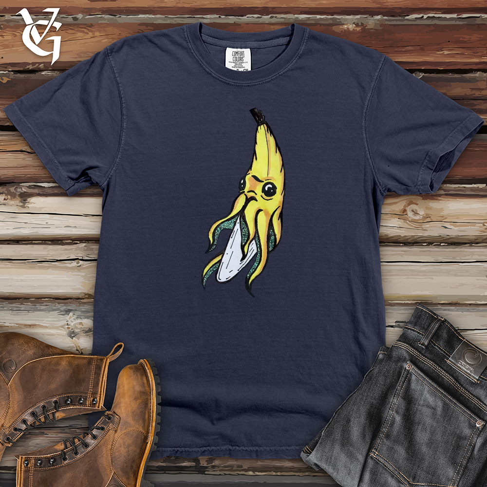 Viking Goods Banana Squid Heavy Cotton Comfort Colors Tee Navy / L