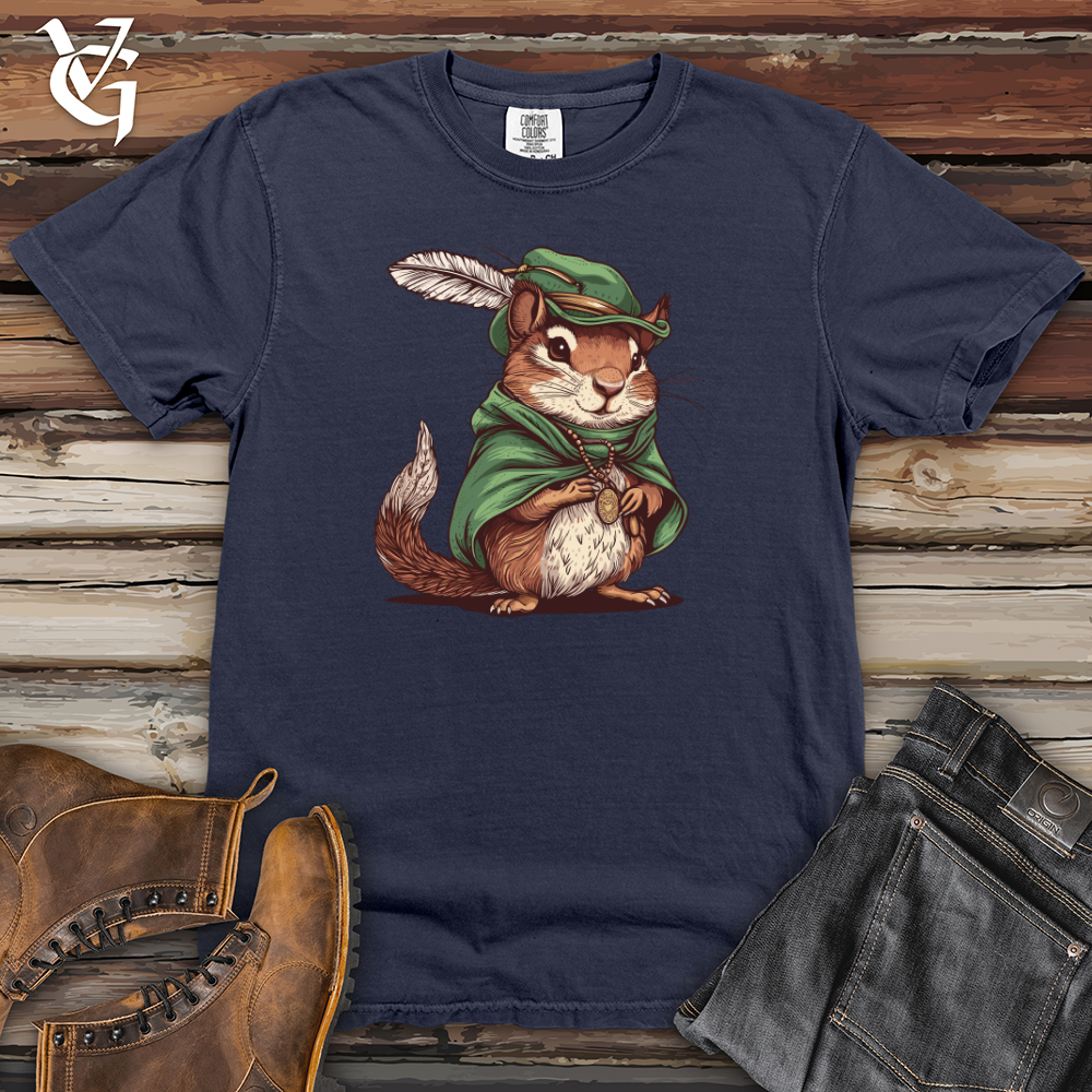 Viking Goods Chipmunk Adventurer Quest Heavy Cotton Comfort Colors Tee Navy / L